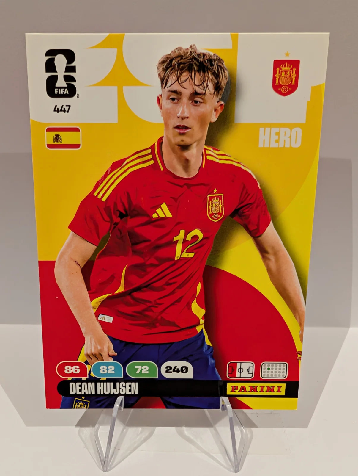 447 Dean Huijsen - Spain - Panini Adrenalyn XL World Cup 2026