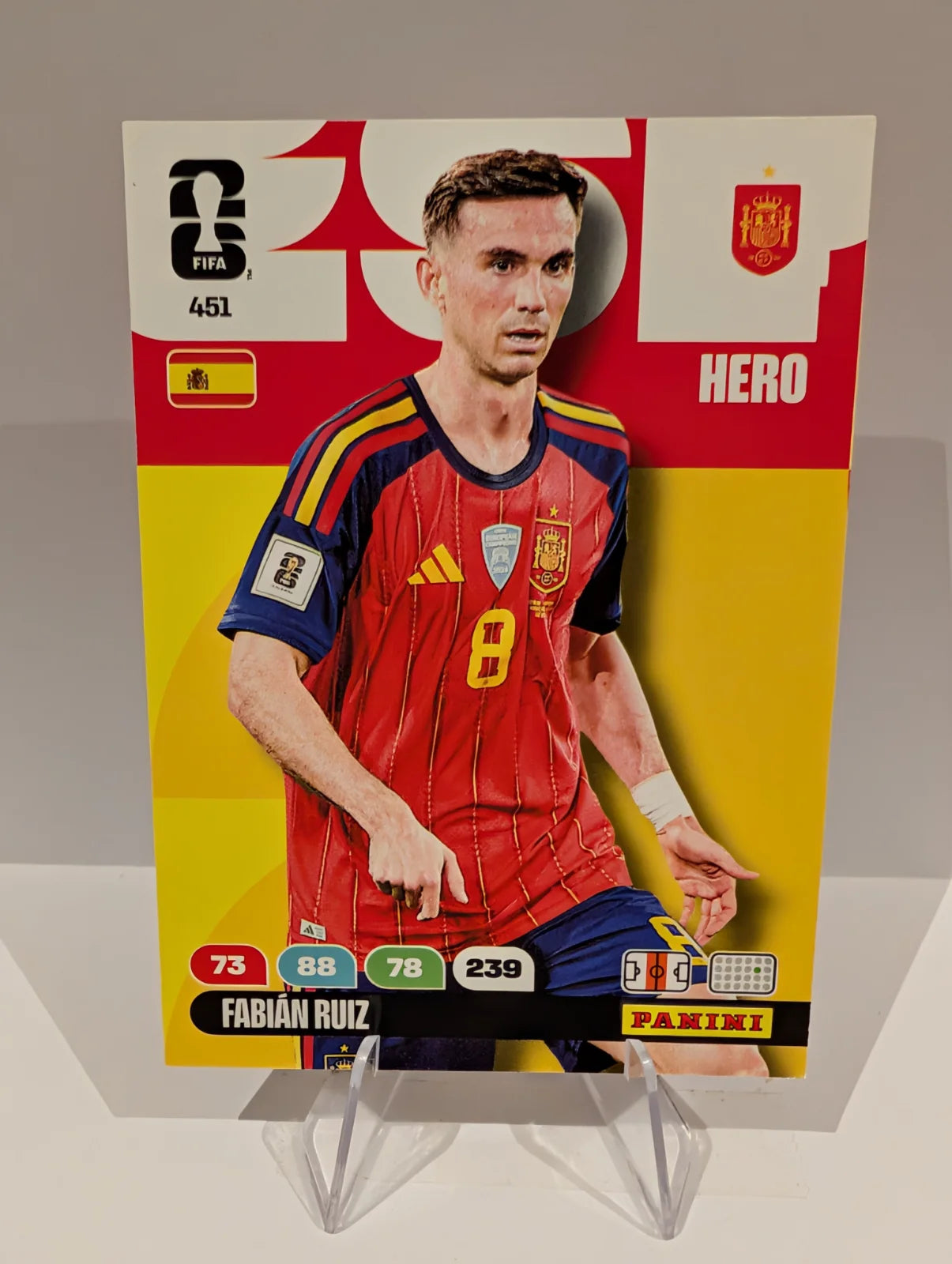 451 Fabian Ruiz - Spain - Panini Adrenalyn XL World Cup 2026