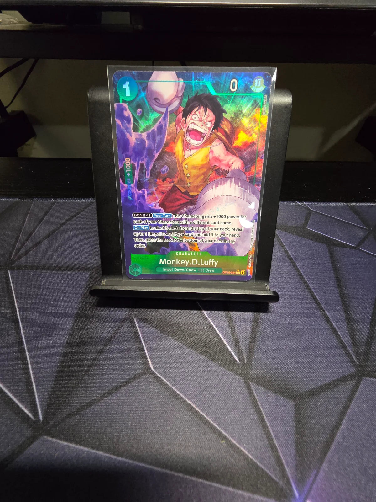 Monkey.D.Luffy (034) (Alternate Art) OP16-034 · Foil (The Time of Battle)