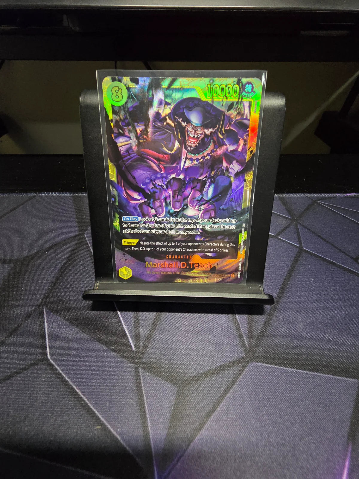 Marshall.D.Teach (119) OP16-119 · Foil (The Time of Battle)