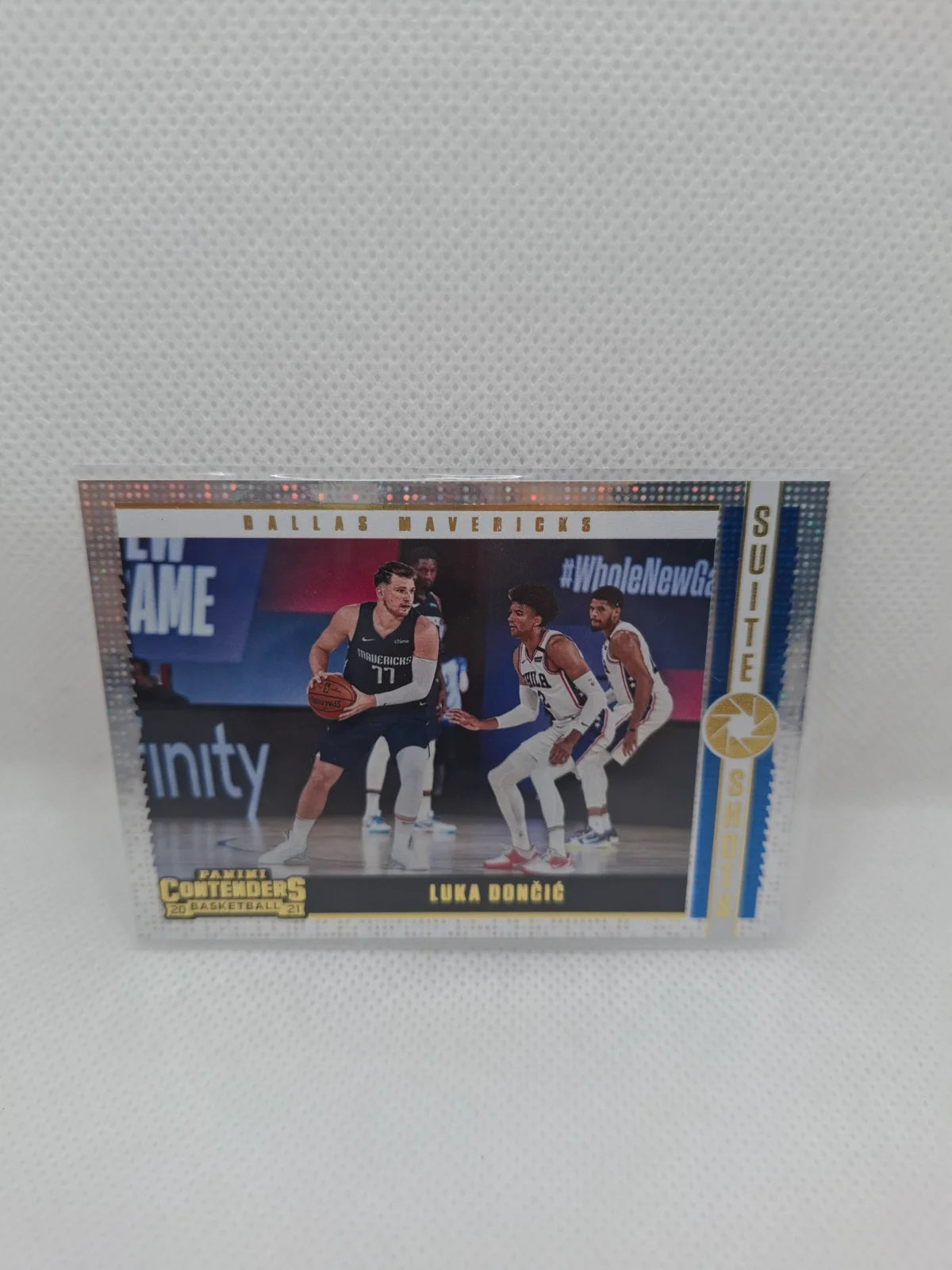 2020-21 Panini Contenders #21 Suitr Shots Insert Luka Doncic