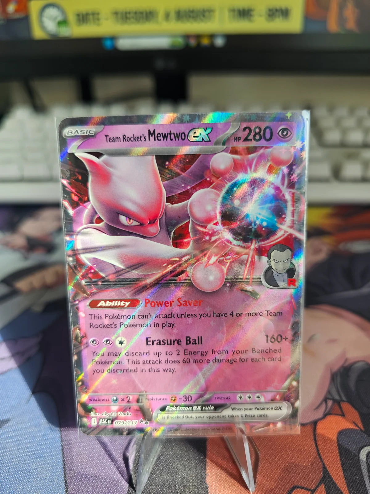 Team Rocket's Mewtwo ex 079/217 · Holofoil (Ascended Heroes)