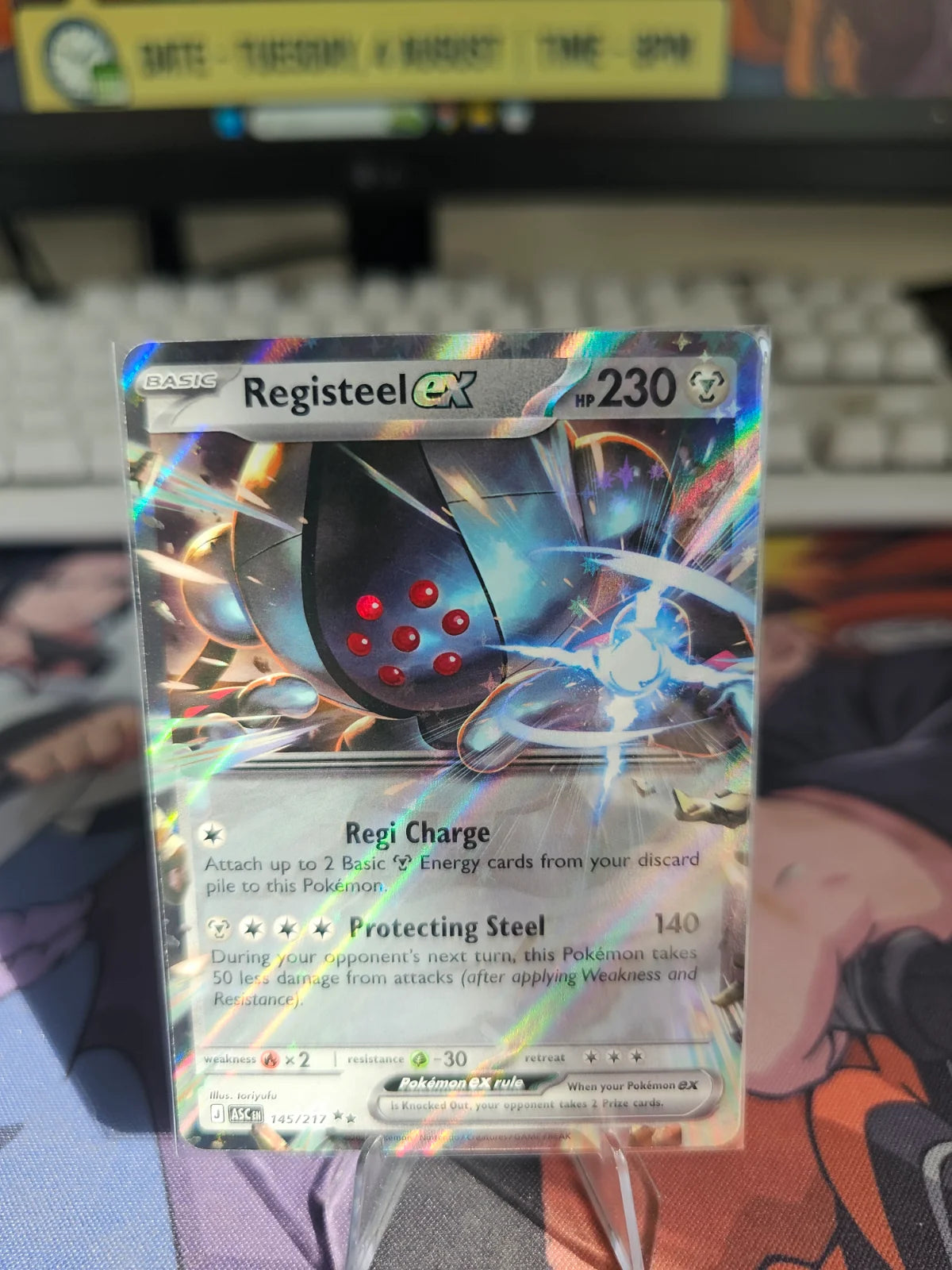Registeel ex 145/217 · Holofoil (Ascended Heroes)