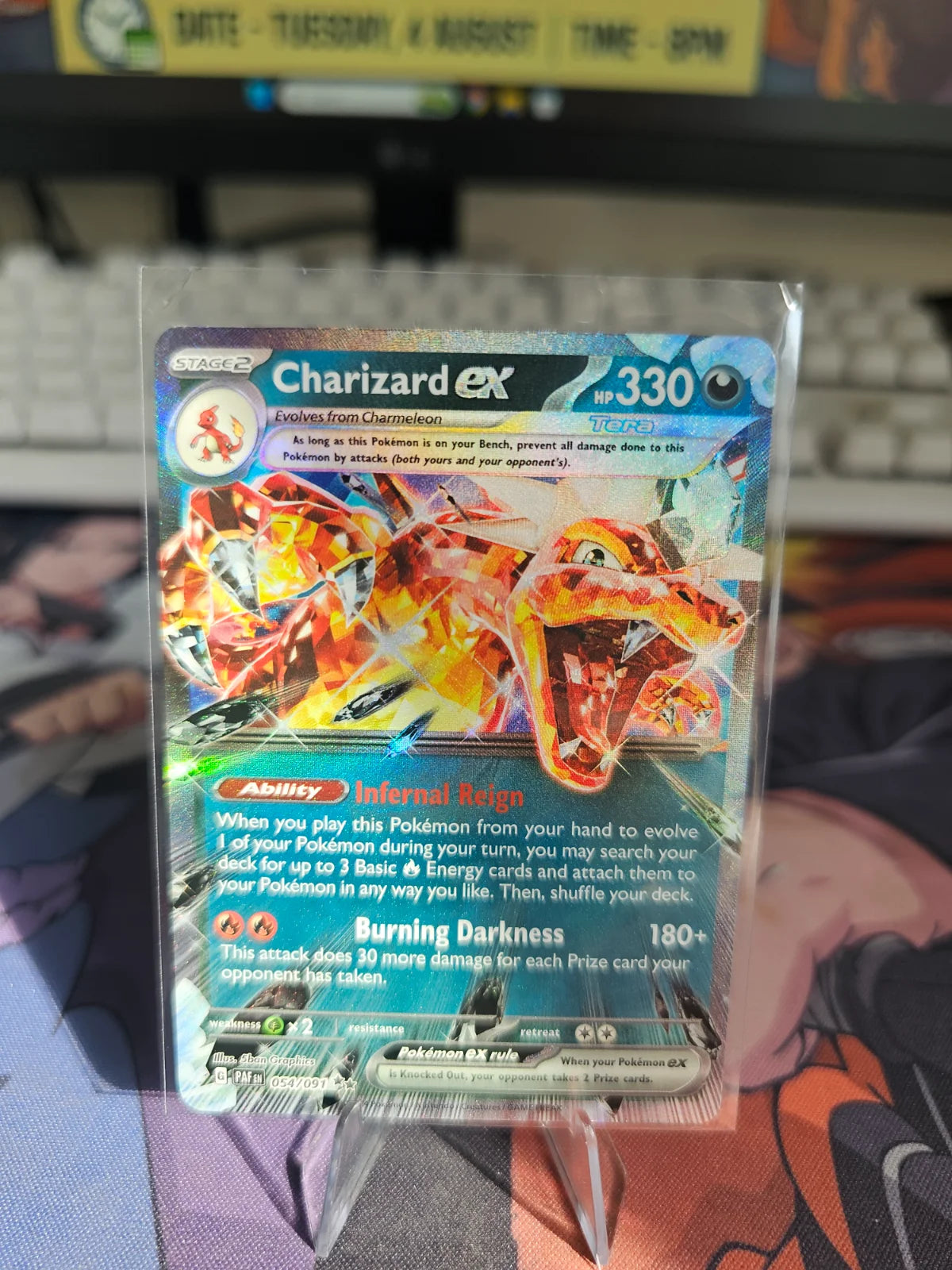 Charizard ex 054/091 · Holofoil (Paldean Fates)