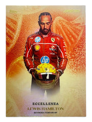 2025 Topps F1 Excellenza Lewis Hamilton Essenza
