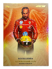 2025 Topps F1 Excellenza Lewis Hamilton Essenza