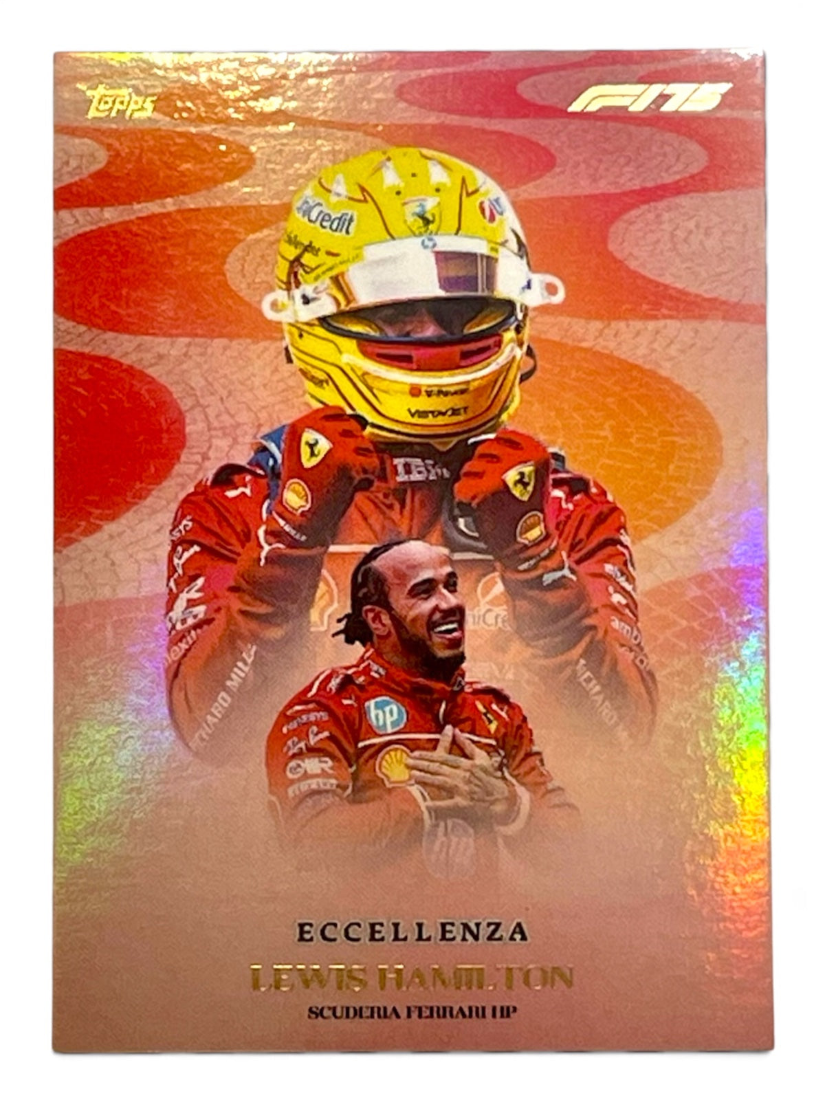 2025 Topps F1 Excellenza Lewis Hamilton La Passione