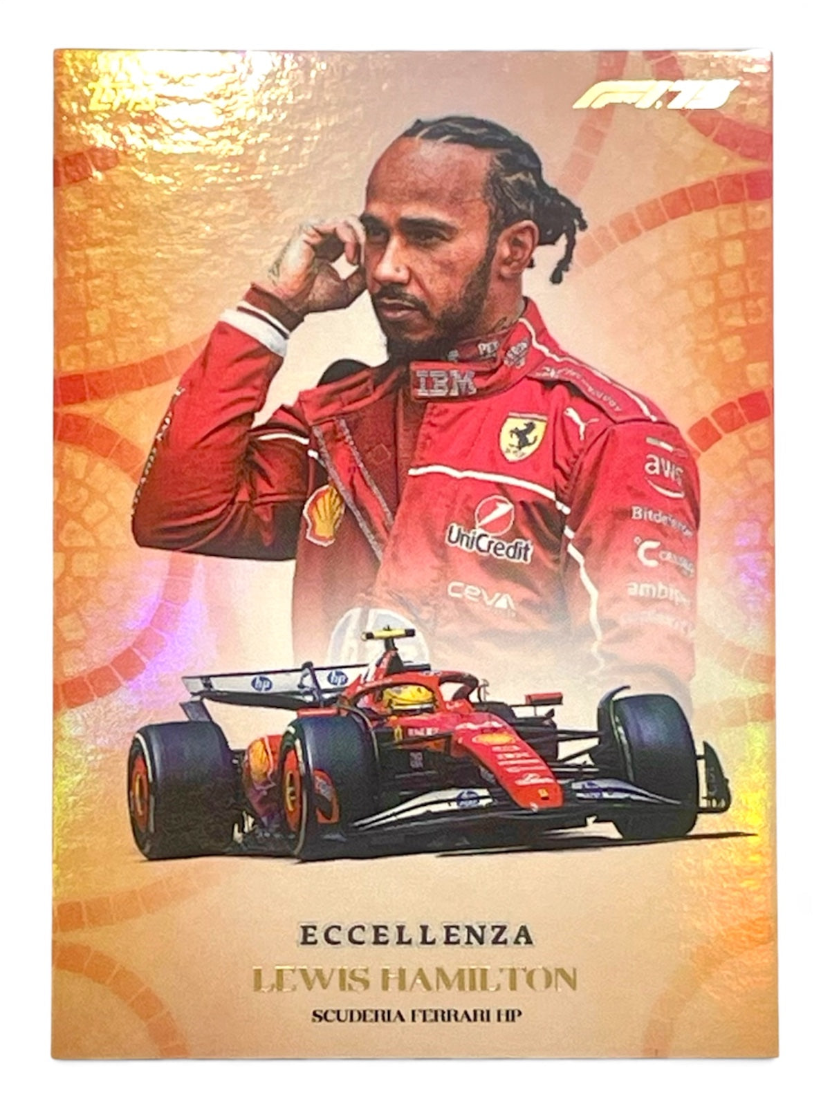 2025 Topps F1 Excellenza Lewis Hamilton Centurione