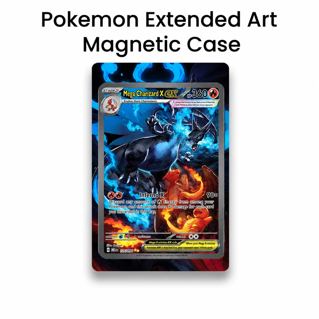 [PRE-ORDER] Mega Charizard X ex SIR Extended Art Magnetic Case