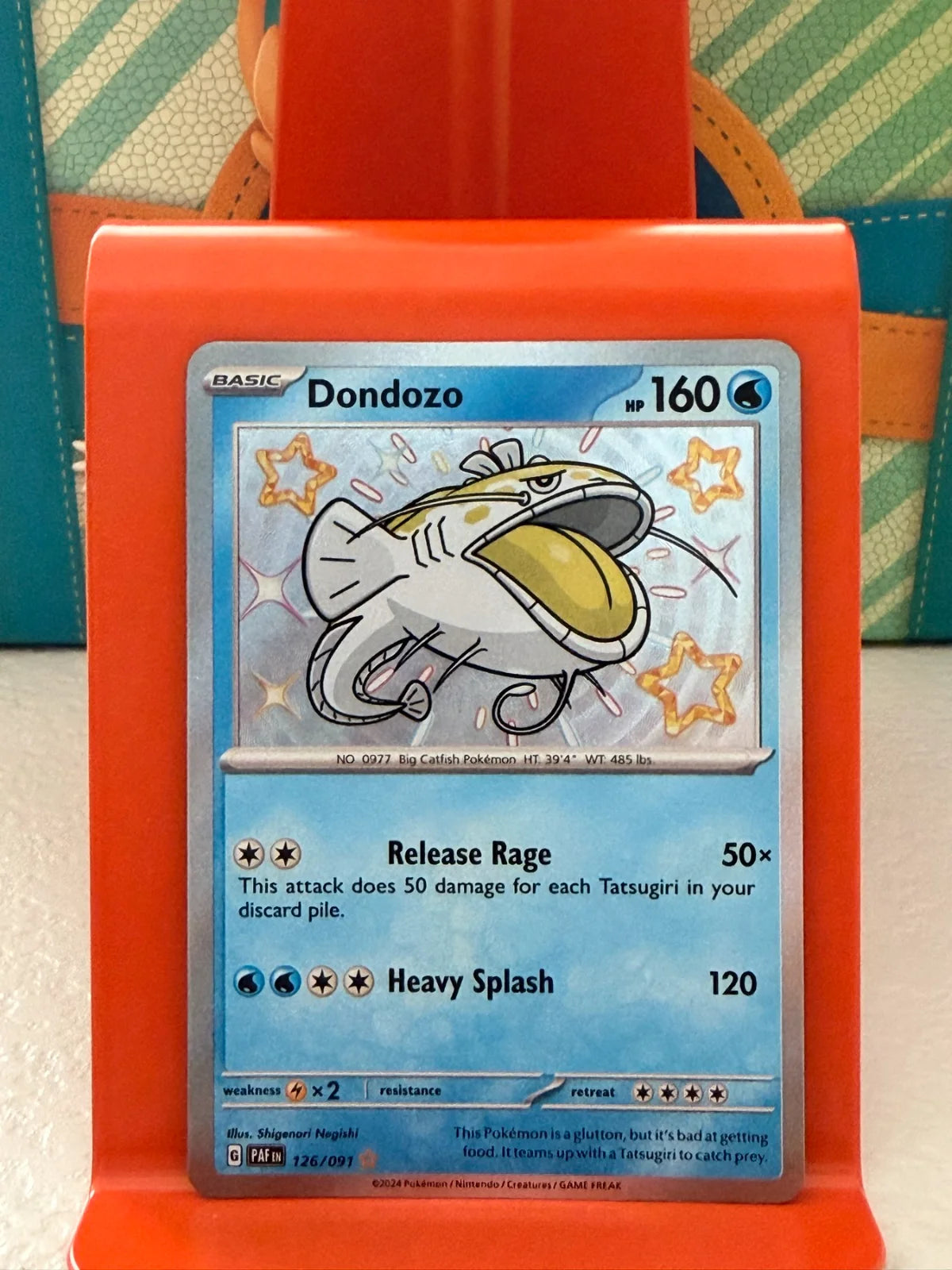 Dondozo 126/091 · Holofoil (Paldean Fates)