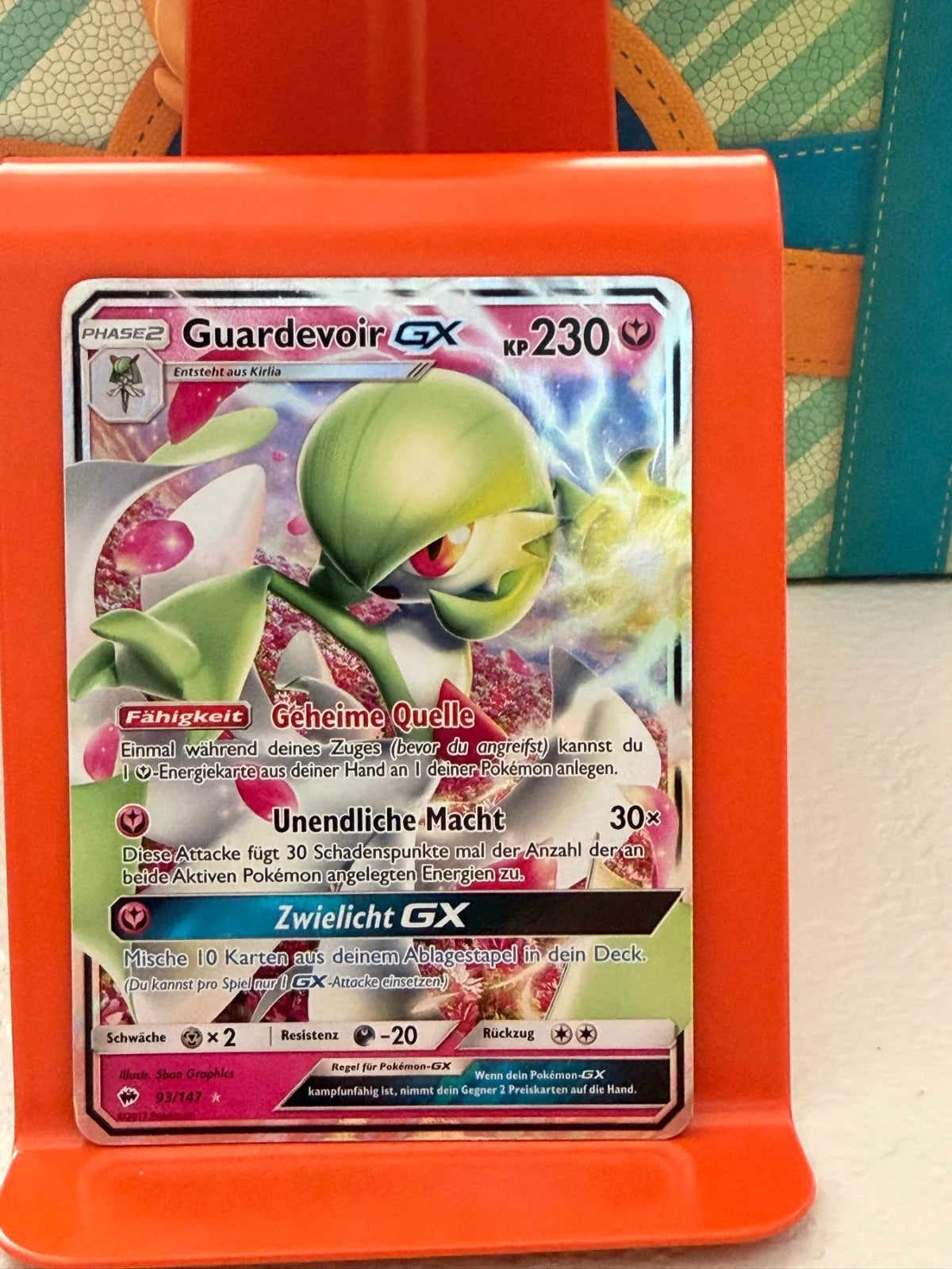 Gardevoir GX 93/147 · Holofoil (Burning Shadows)