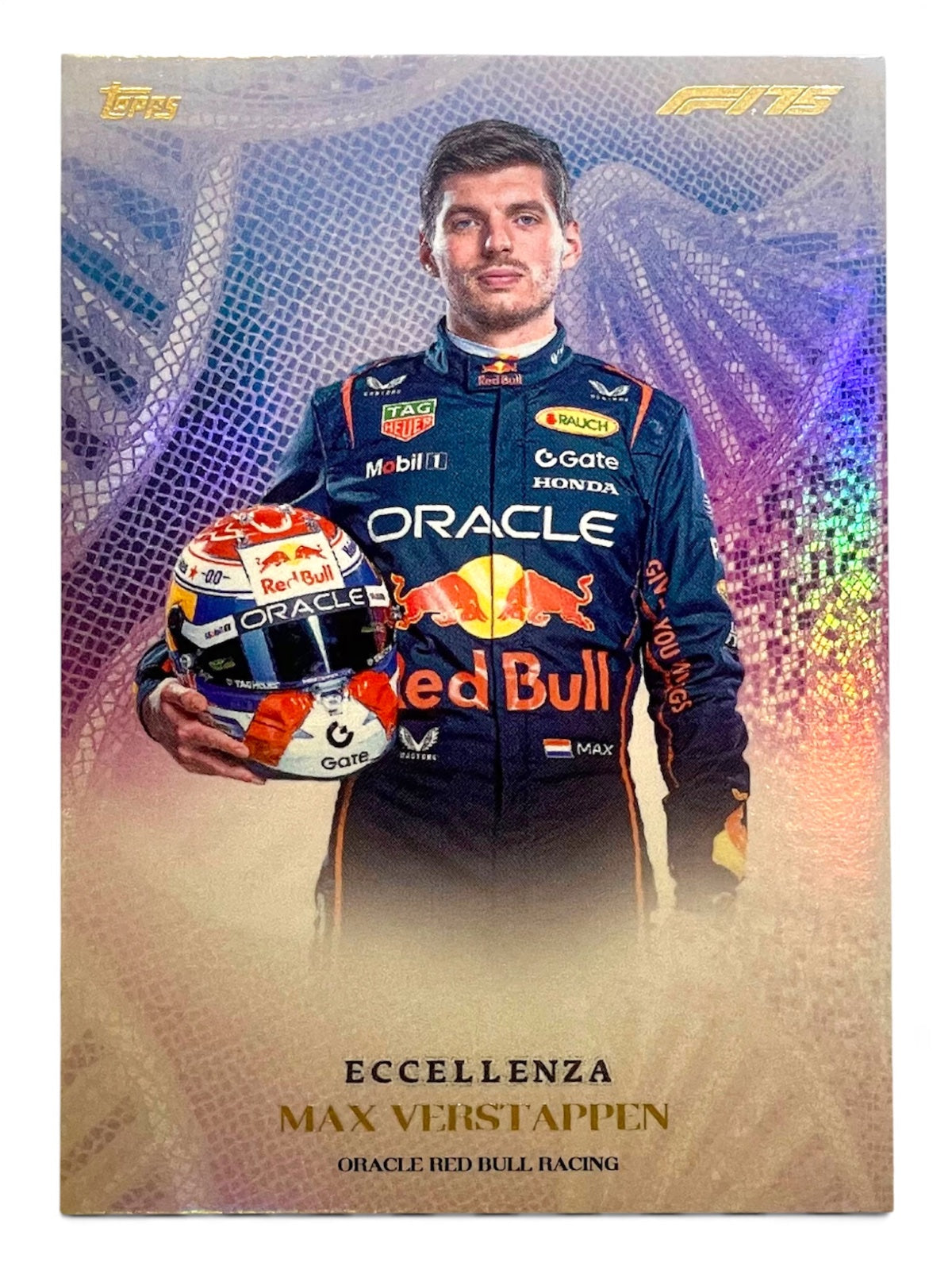 2025 Topps Eccellenza Max Verstappen Essenza