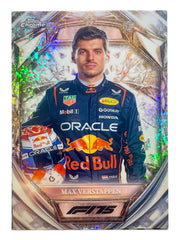 2025 Topps Chrome Max Verstappen 75th Anniversary Diamond