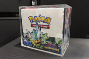 EVORETRO Pokemon Booster Box 4mm Acrylic Protector w/ Sliding Lid Anti-UV