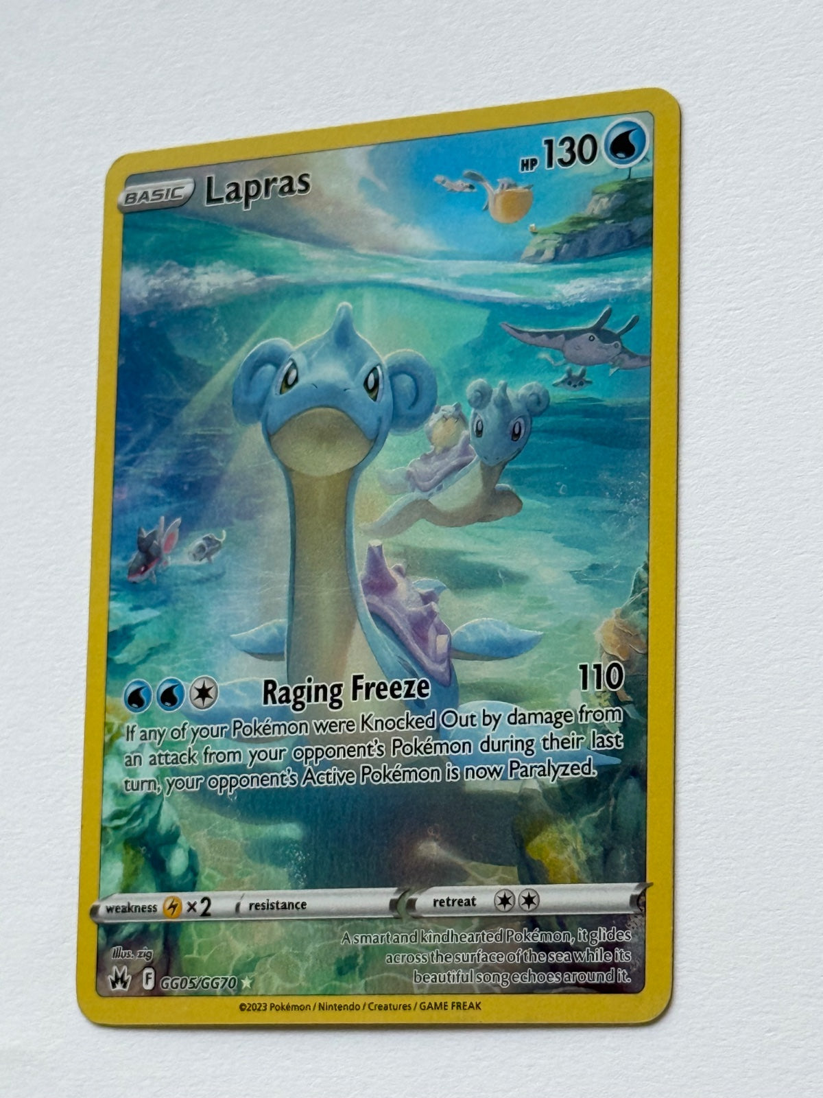 Lapras Illus #GG05/GG70