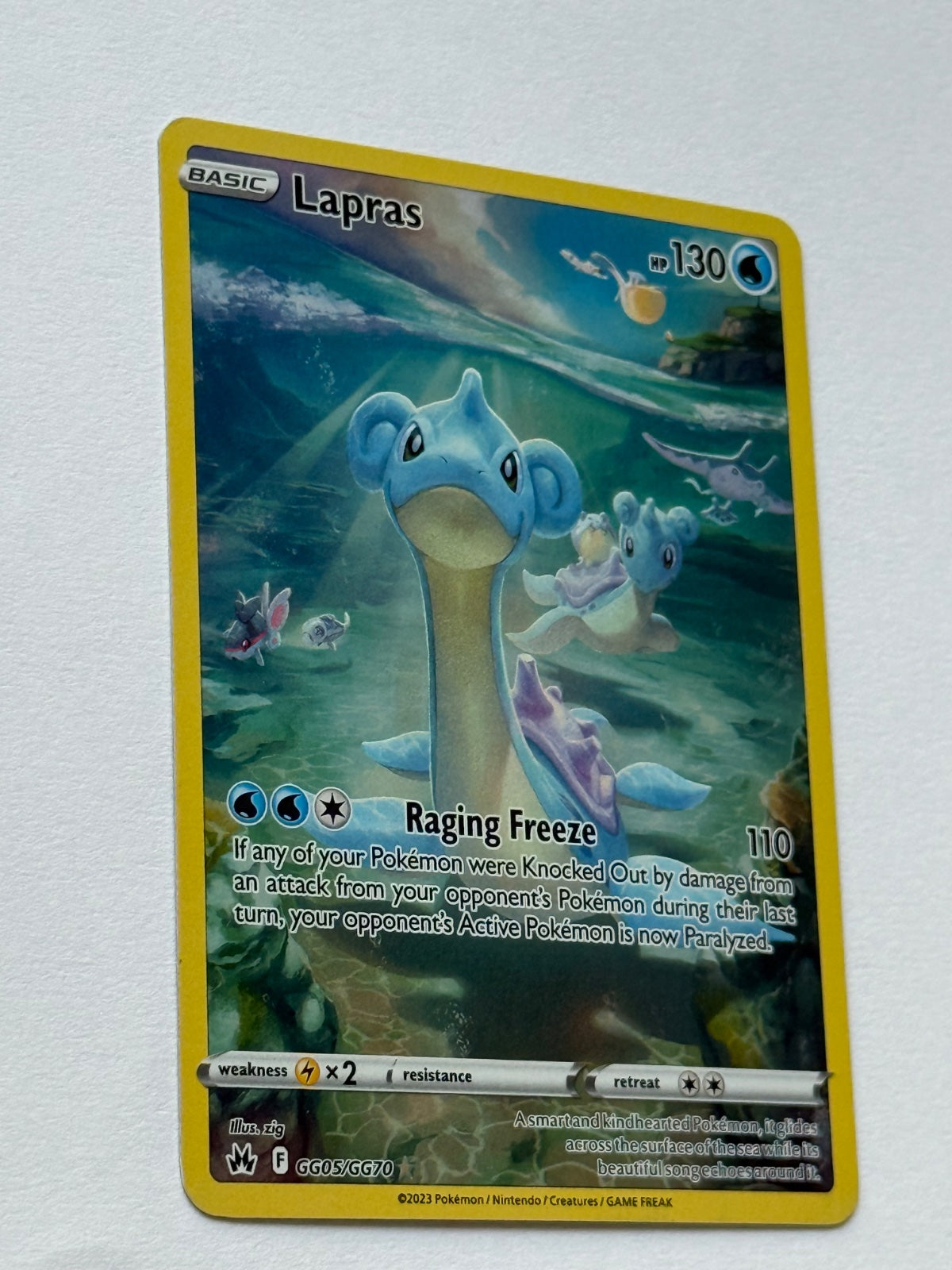 Lapras Illus #GG05/GG70