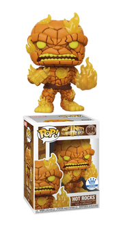 Funko Pop! Infinity Warps: Hot Rocks #864, Funko Shop Exclusive