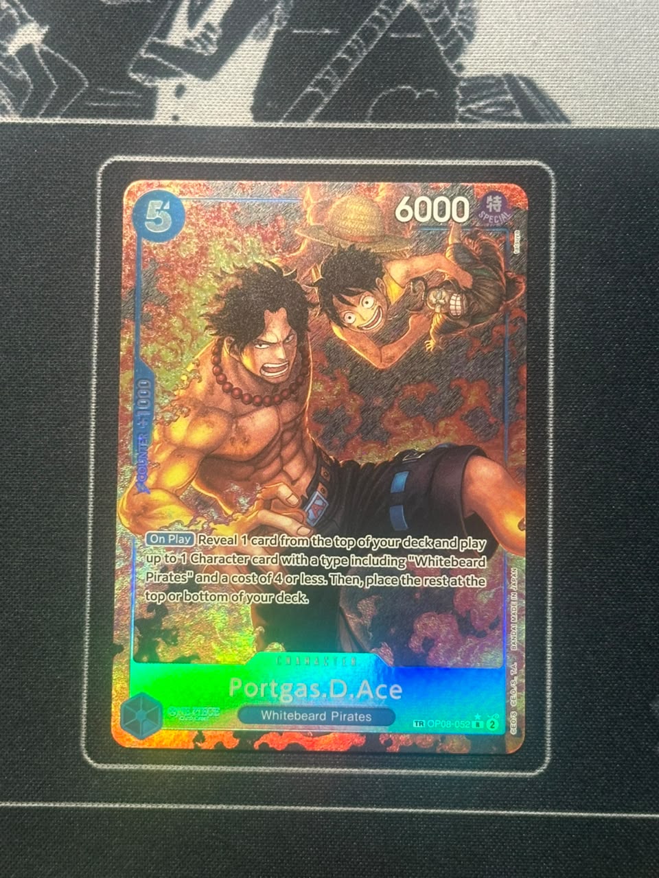 Portgas.D.Ace (TR) OP08-052 · Foil (Royal Blood)