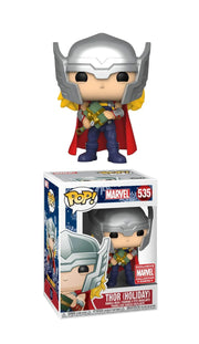 Funko Pop! Marvel: Thor (Holiday) #535 - Exclusive Marvel Collector Corps