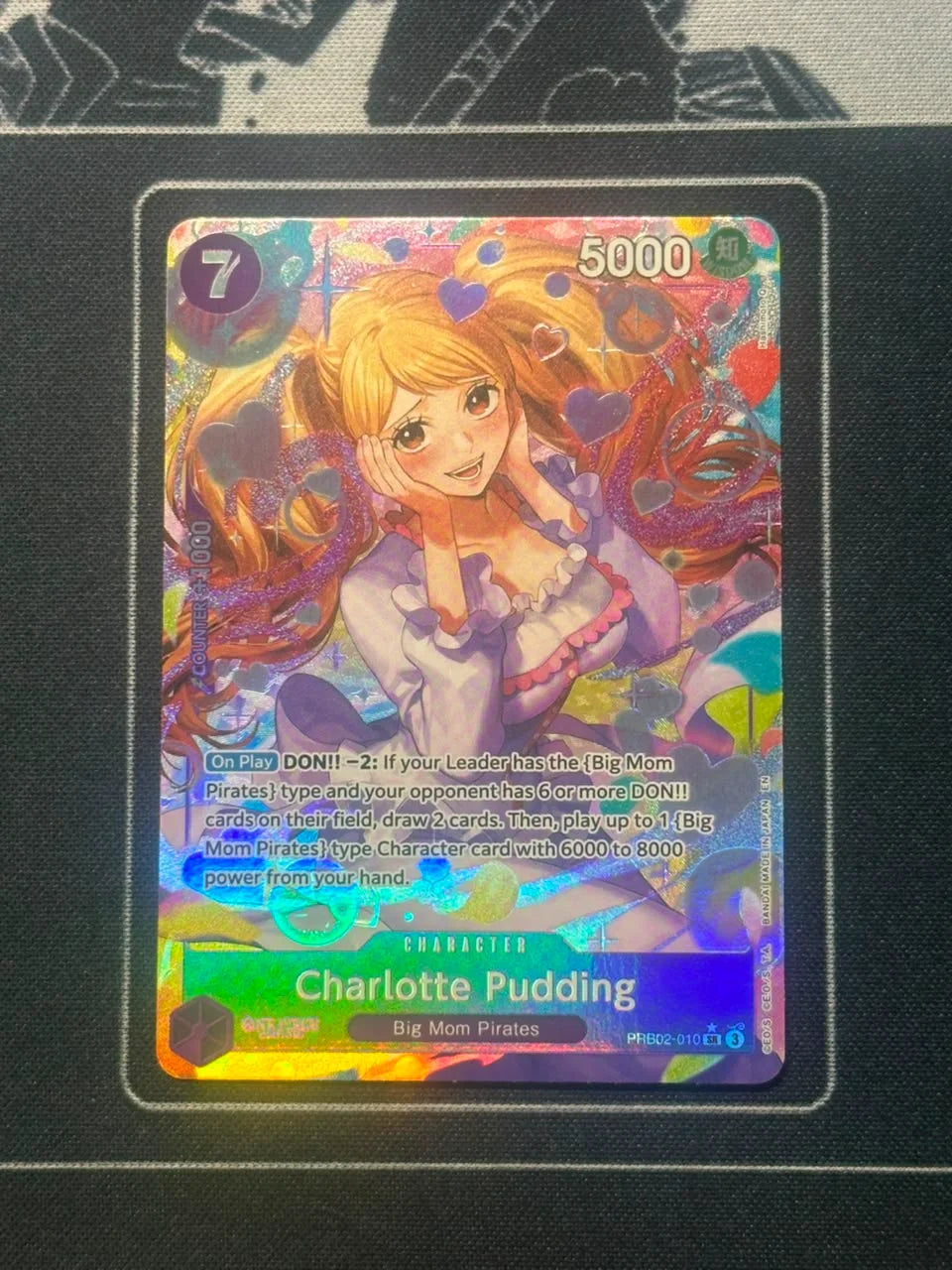 Charlotte Pudding (Alternate Art) PRB02-010 · Foil (Premium Booster -The Best- Vol. 2)