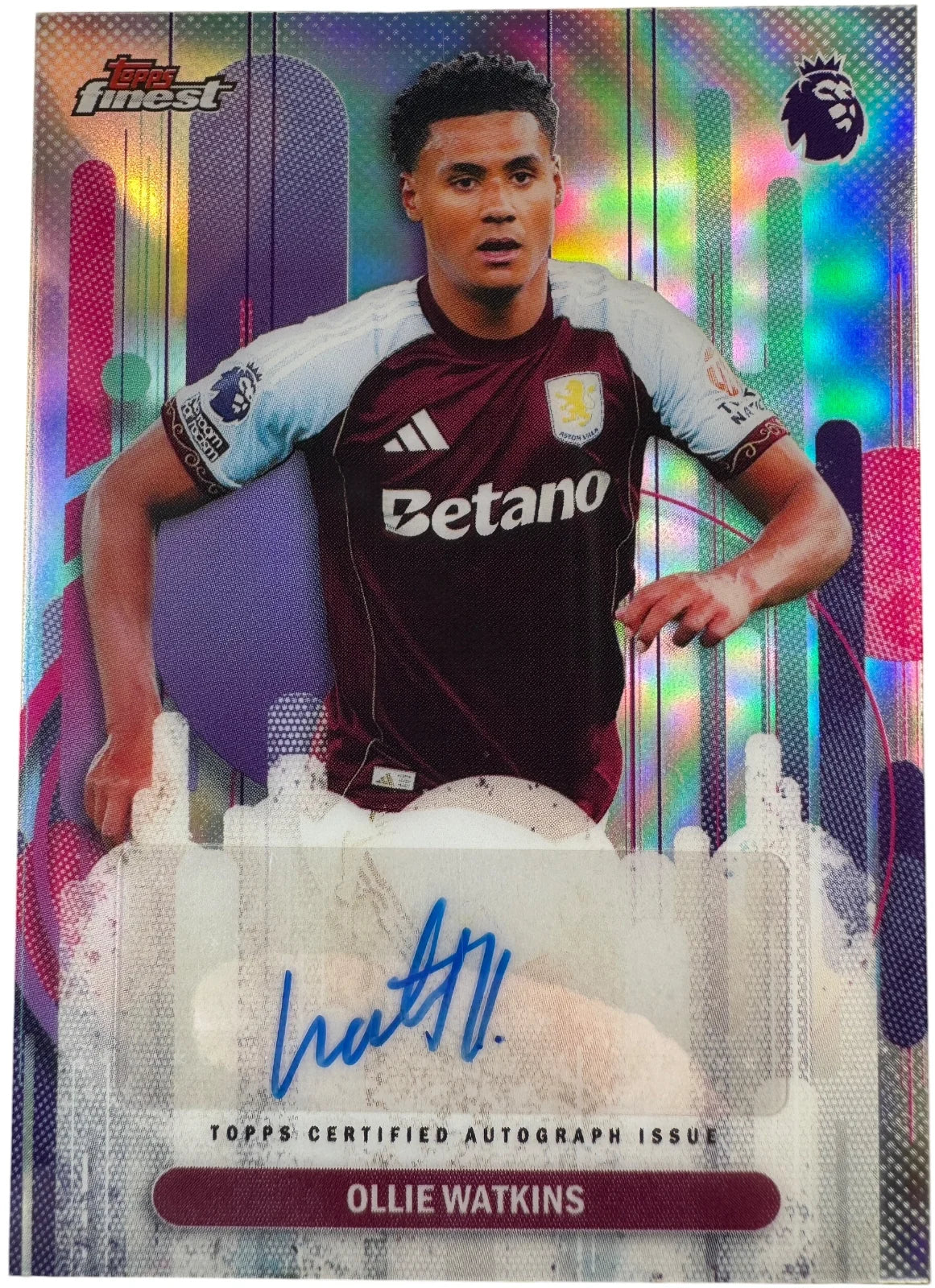 Ollie Watkins - AUTOGRAPH - Aston Villa