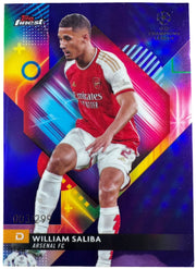 William Saliba - 003/299 - Purple Refractor
