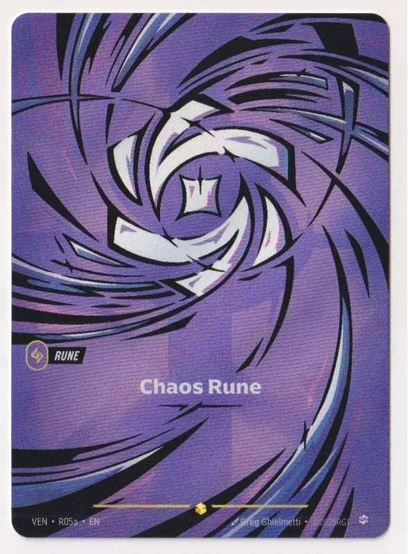 Chaos Rune R05 · FOIL (Vendetta)