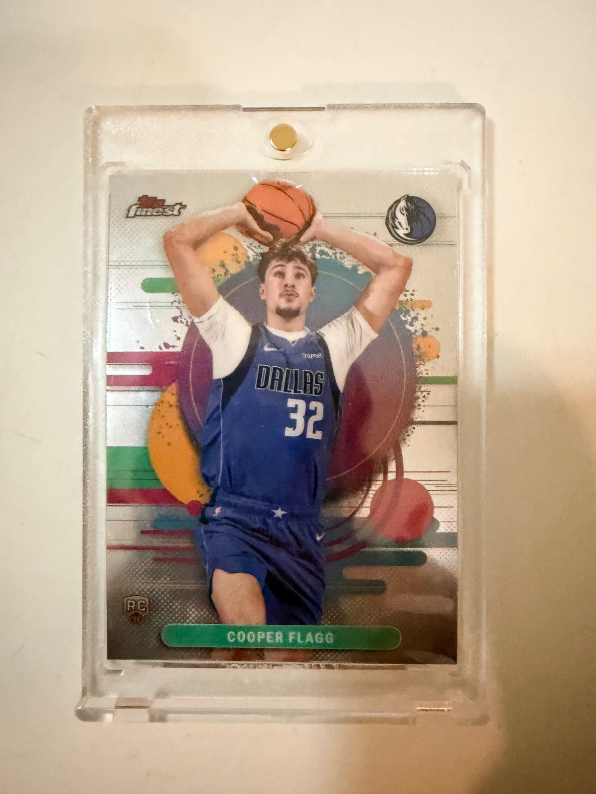 Cooper Flagg #101 Rookie RC 2025-26 Topps Finest Uncommon
