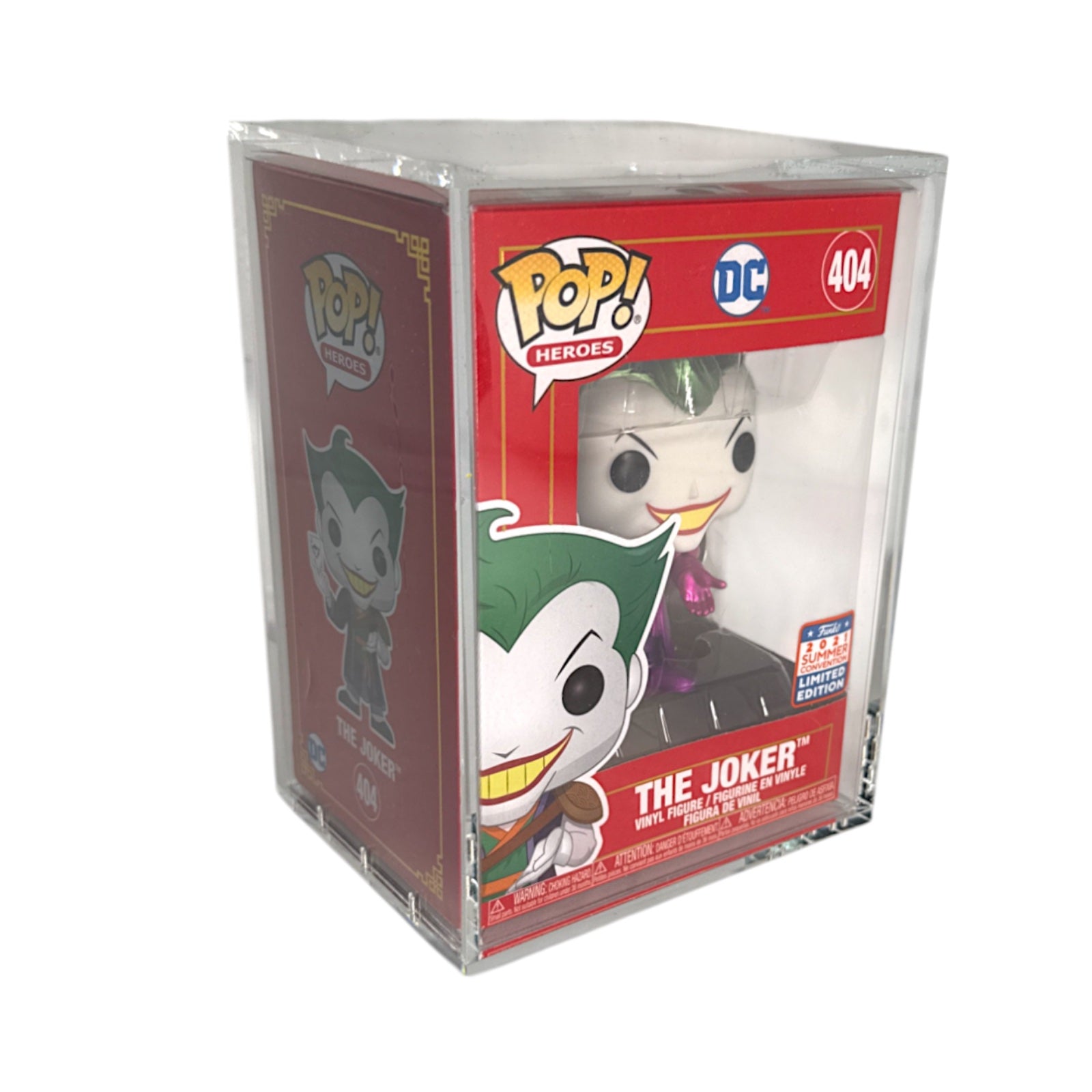 EVORETRO Acrylic Case Display for Standard size 4" Funko Pop with Magnet