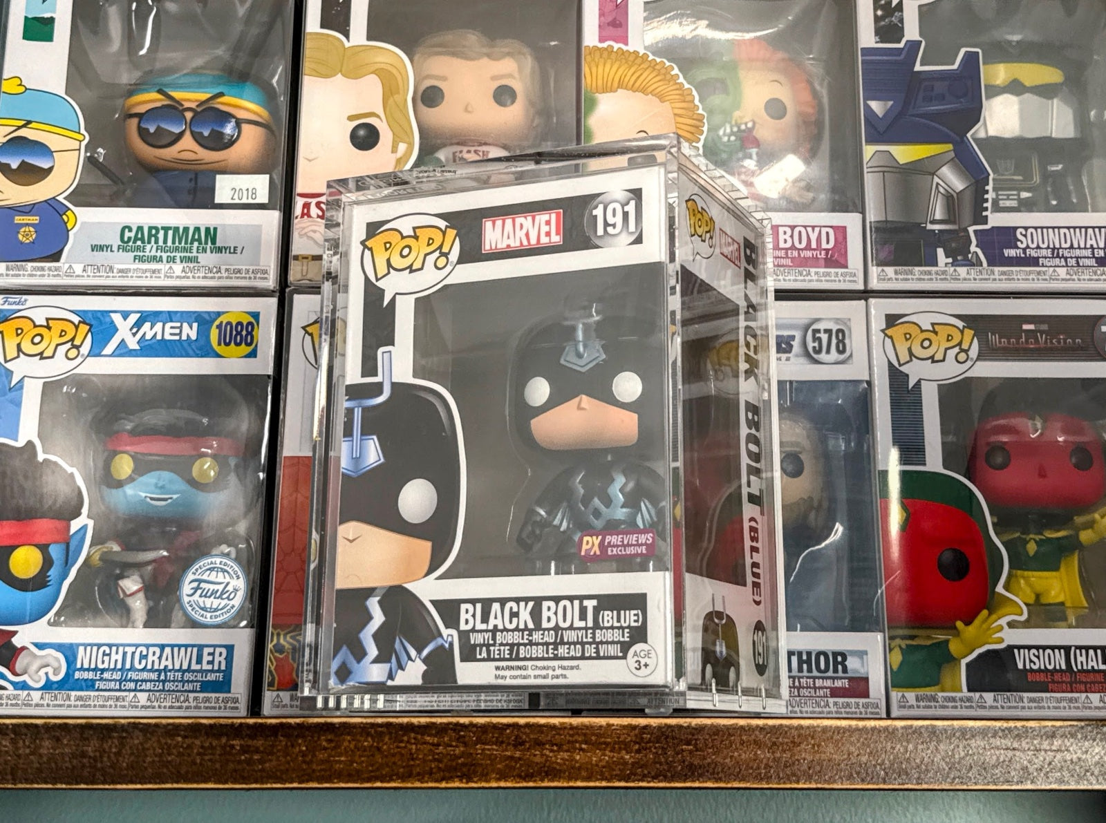 EVORETRO Acrylic Case Display for Standard size 4" Funko Pop with Magnet