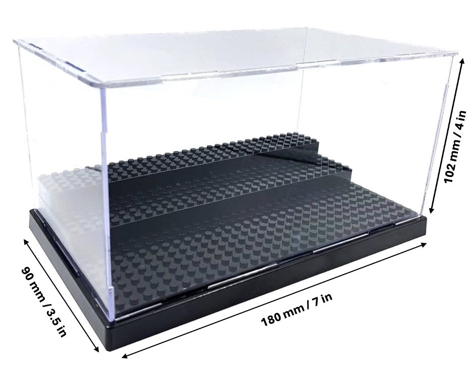 EVORETRO Mini-figurine Display Case single 180 X 90 X 102 MM