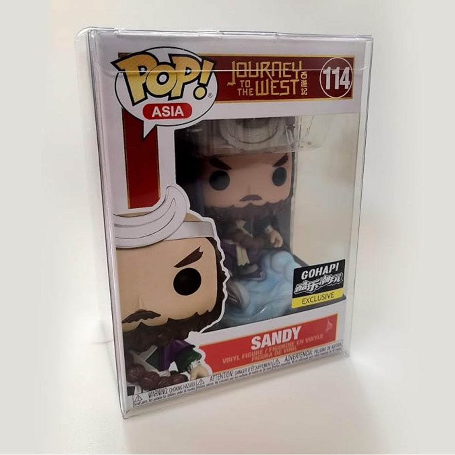 EVORETRO Premium Funko Pop Plastic Protector for 4 Inch 10-pack
