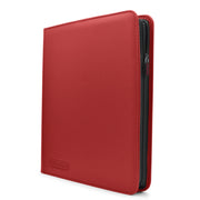 EVORETRO 4x3 Binder with Zipper - Red