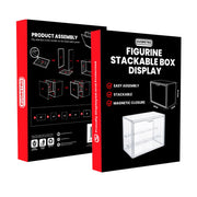 EVORETRO Figurine Stackable Box  Display : 6,3*24*27cm