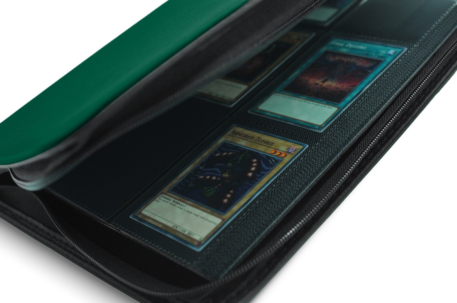 EVORETRO Regular Card Binder with Zipper - Green