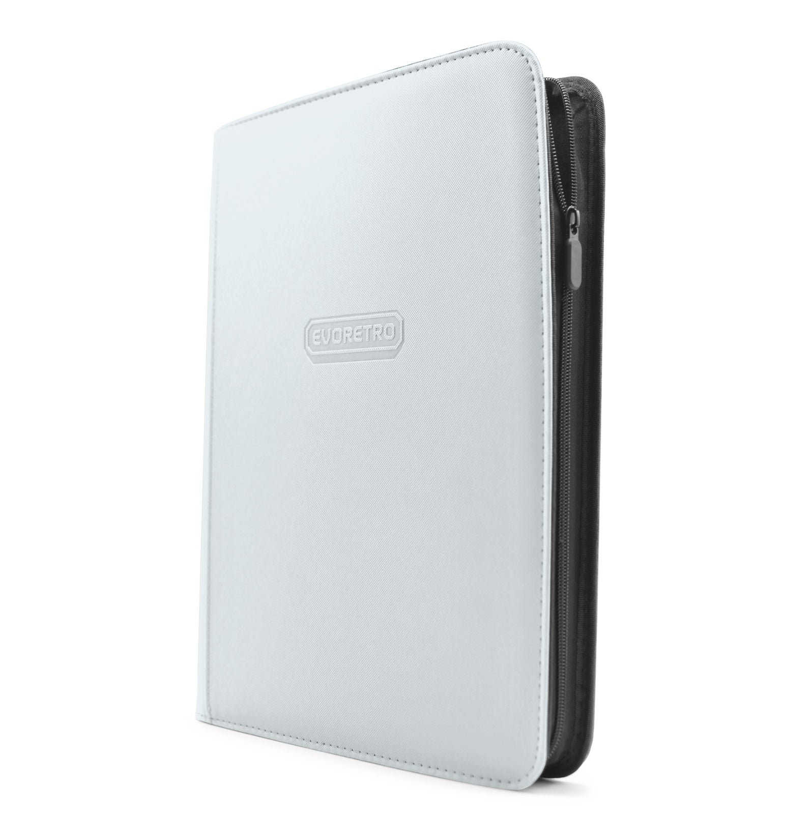 EVORETRO Regular Card Binder with Zipper- White