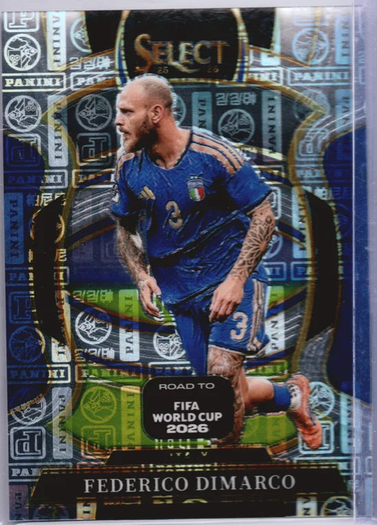 Panini 2025 Select Road to FIFA WC 2026 Federico Dimarco #33 Terrace Prizm 30/61