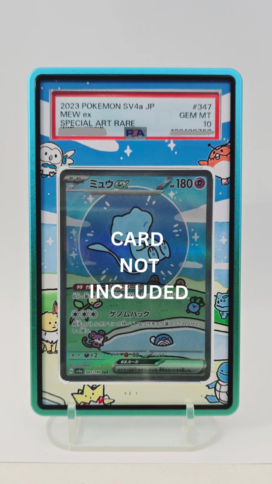 PSA Magnetic Case (sealed) with Extended Artwork -  Mew Ex PAF/SV4a