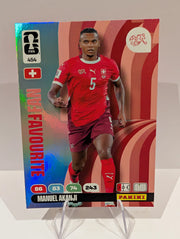 454 Manuel Akanji - Switzerland - Panini Adrenalyn XL World Cup 2026