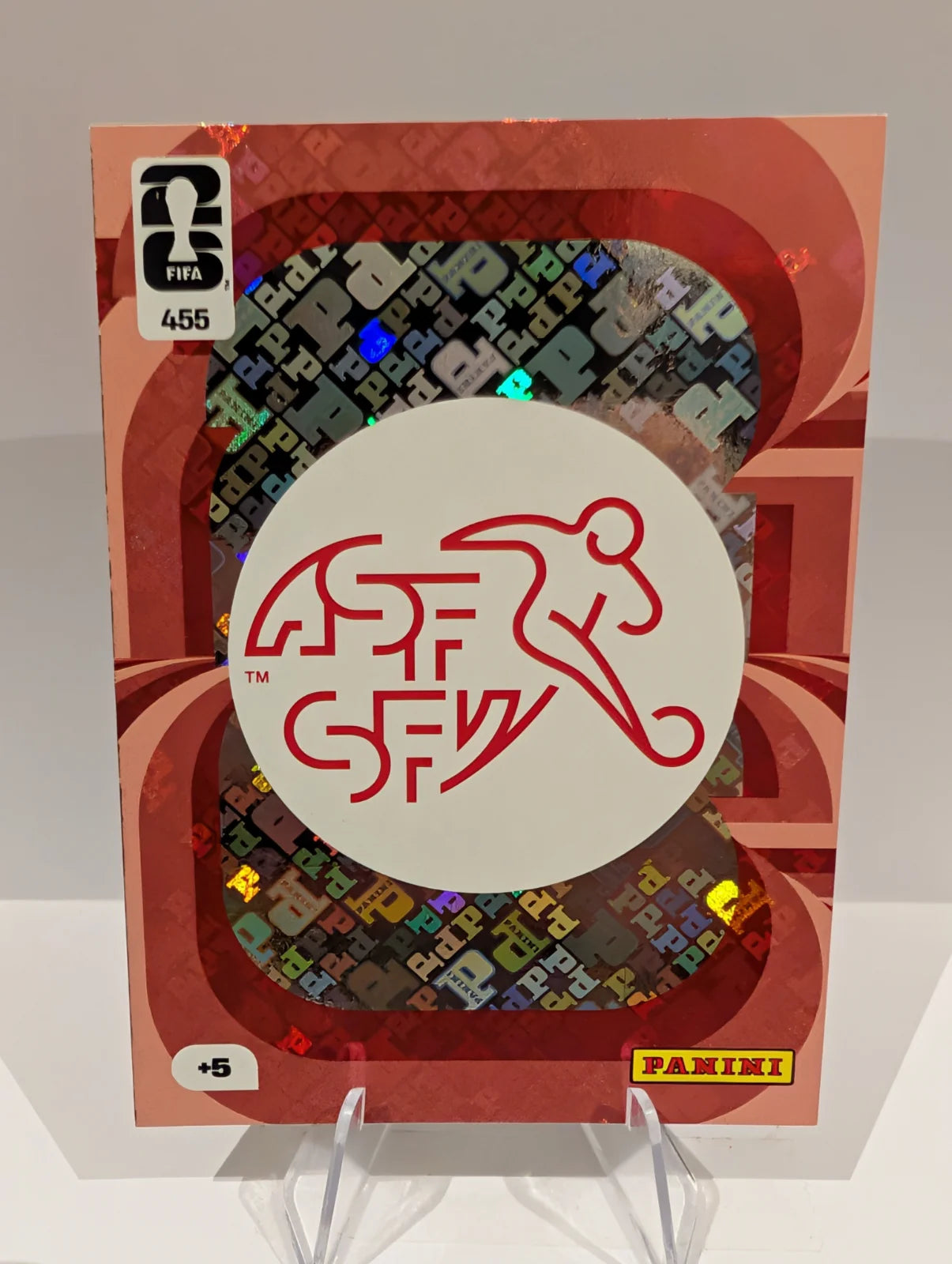 455 Team Crest - Switzerland - Panini Adrenalyn XL World Cup 2026