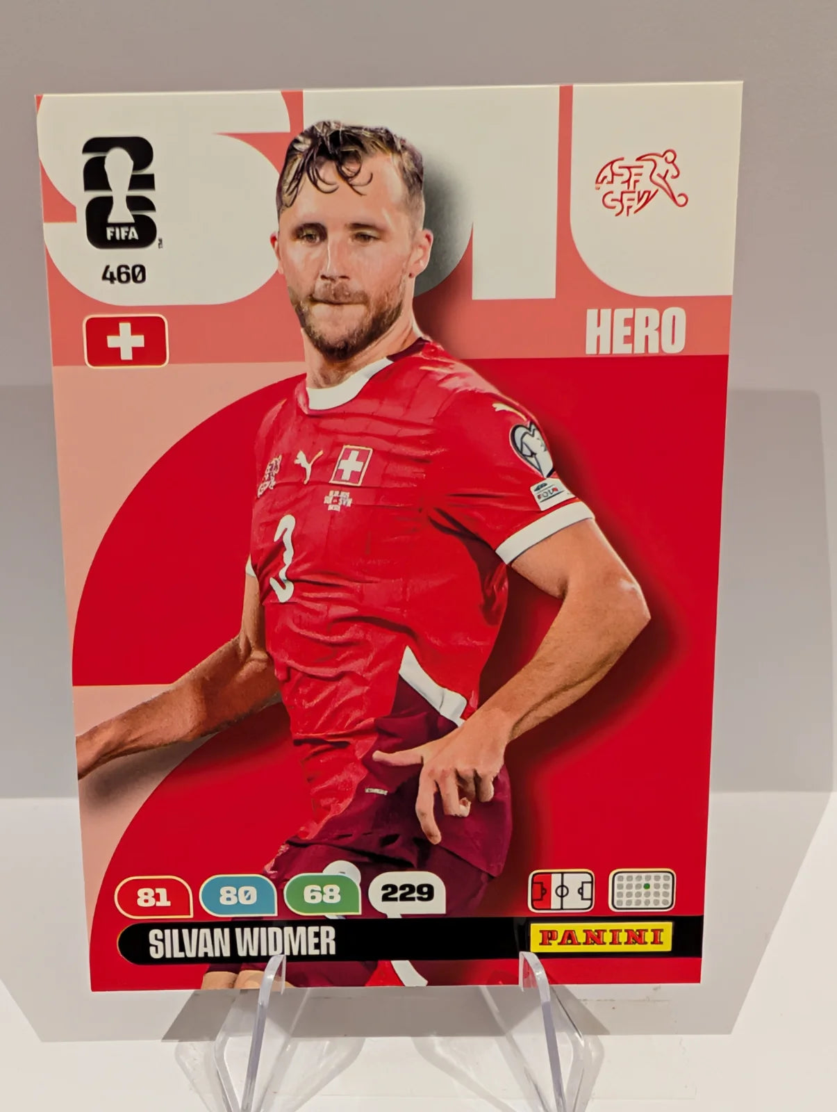 460 Silvan Widmer - Switzerland - Panini Adrenalyn XL World Cup 2026