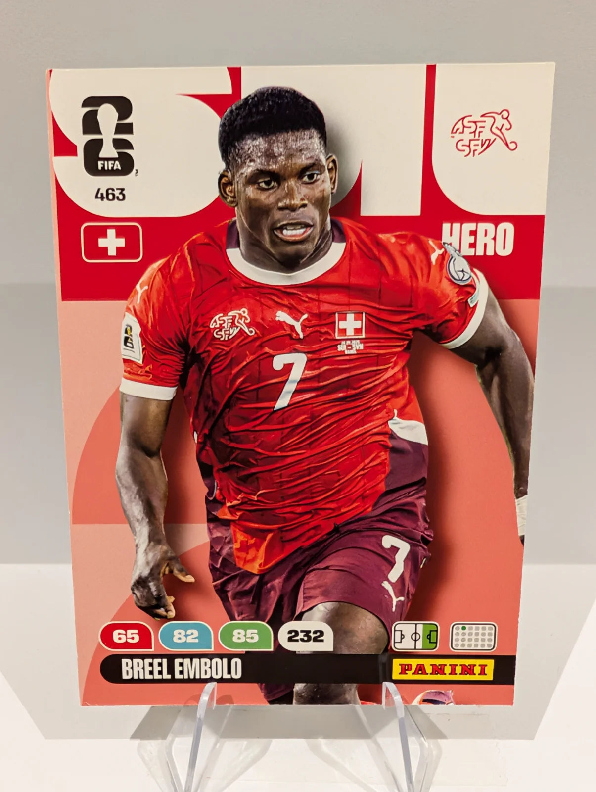 463 Breel Embolo - Switzerland - Panini Adrenalyn XL World Cup 2026