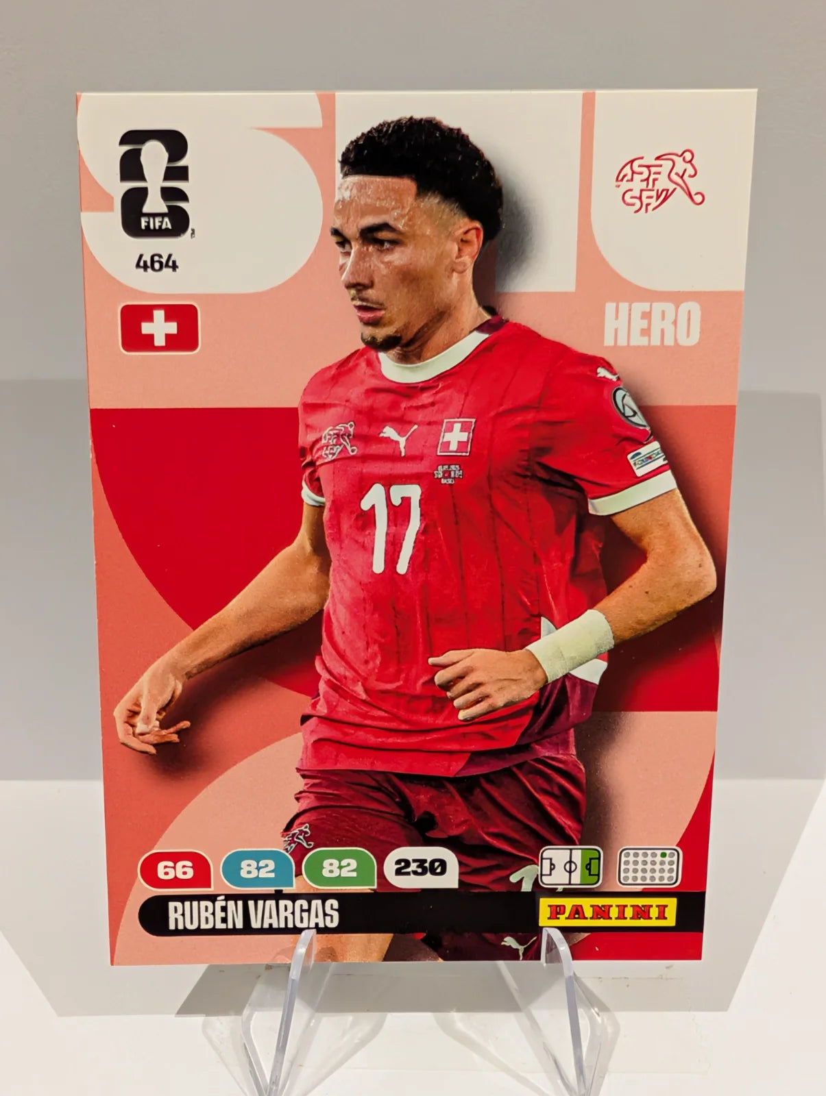 464 Ruben Vargas - Switzerland - Panini Adrenalyn XL World Cup 2026
