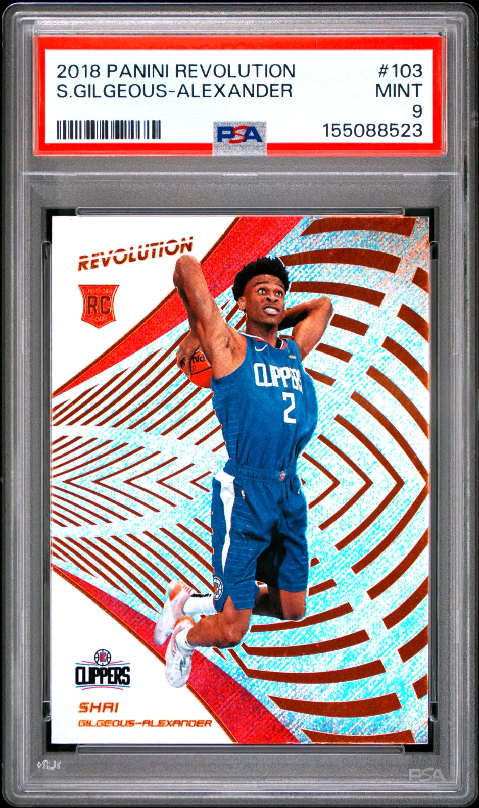 Shai Gilgeous-Alexander 2018 Panini Revolution