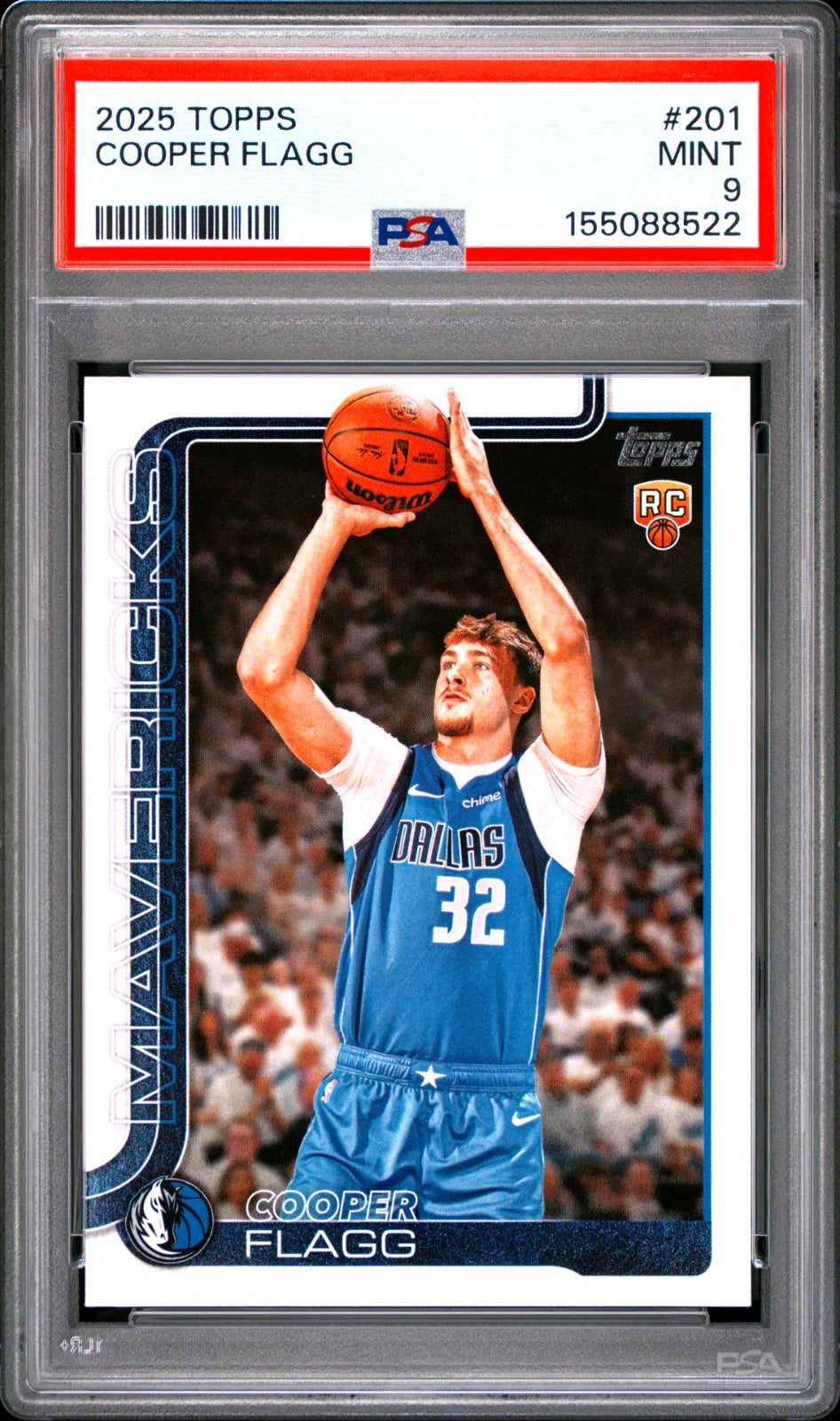 Cooper Flagg 2025 Topps PSA 9
