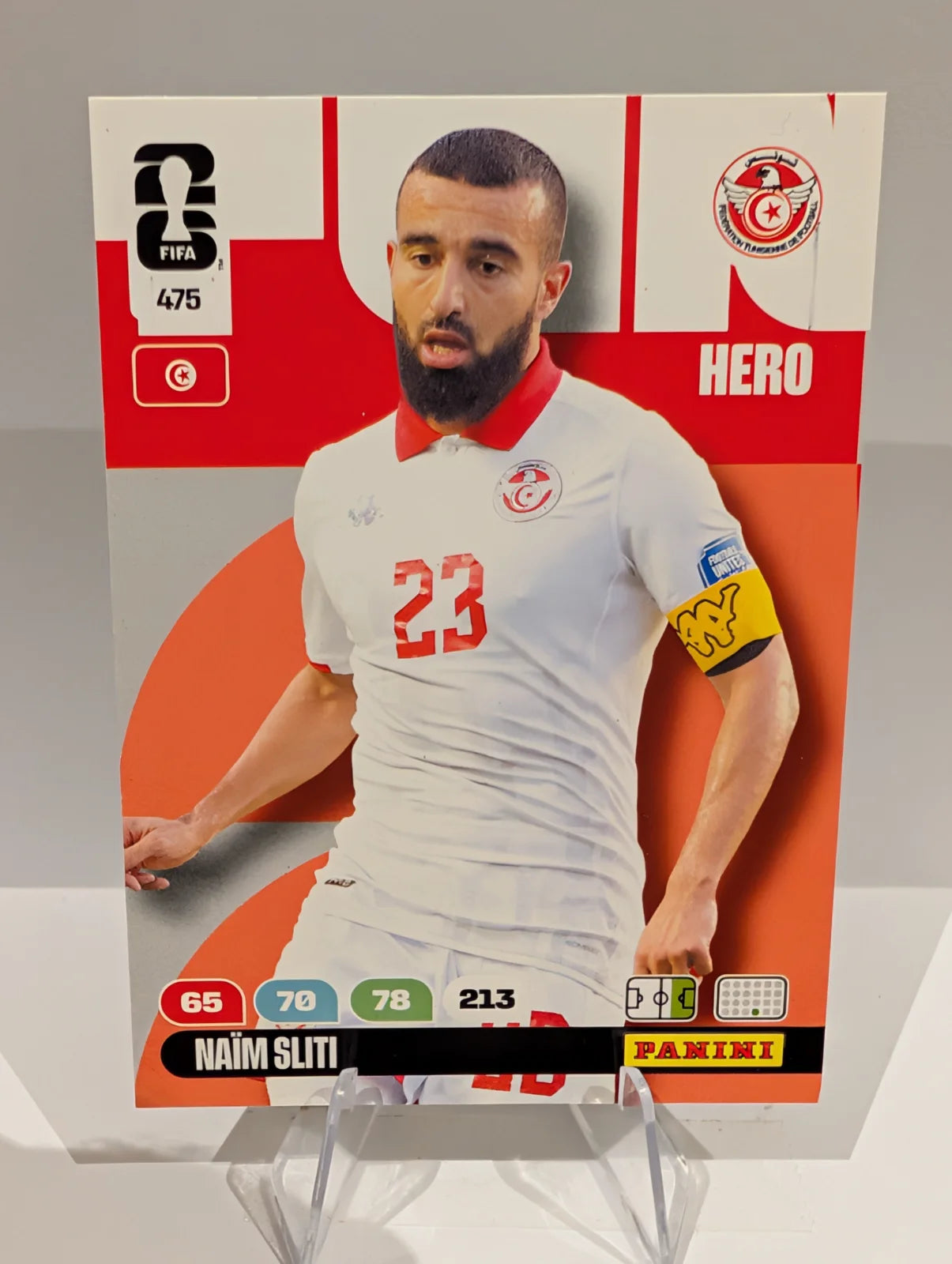 475 Naim Sliti - Tunisia - Panini Adrenalyn XL World Cup 2026