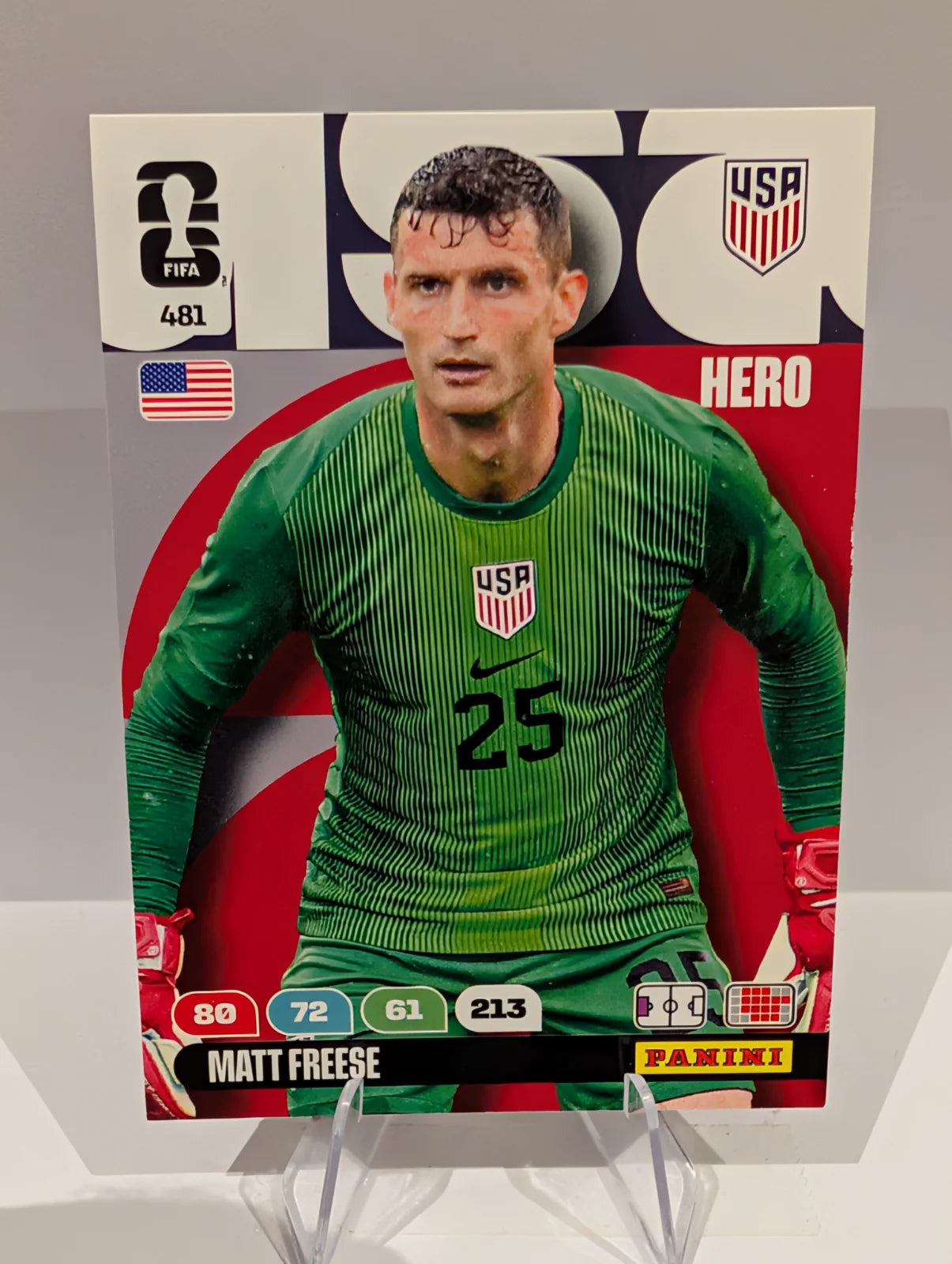 481 Matt Freese - United States - Panini Adrenalyn XL World Cup 2026
