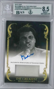 Muhammad Ali On Card Auto/Patch