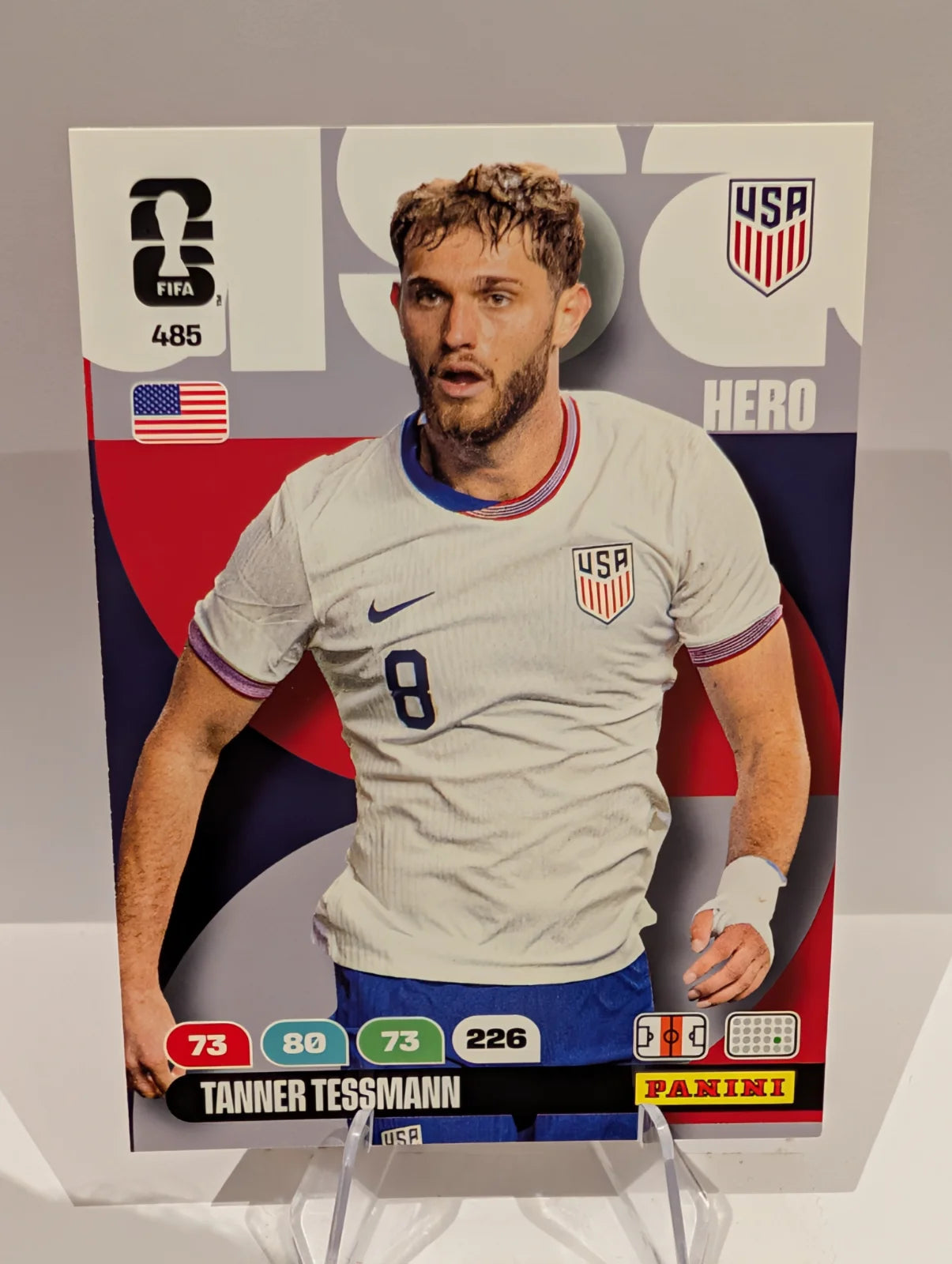 485 Tanner Tessmann - United States - Panini Adrenalyn XL World Cup 2026