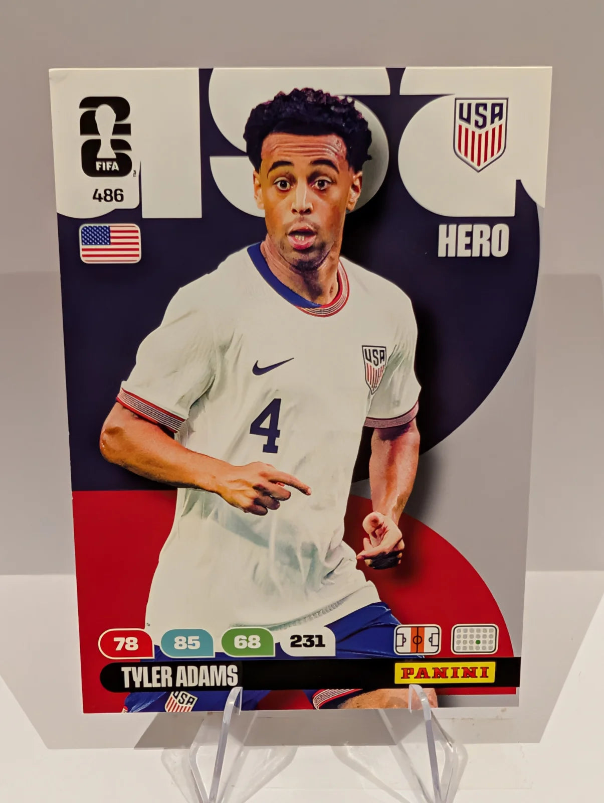 486 Tyler Admas - United States - Panini Adrenalyn XL World Cup 2026